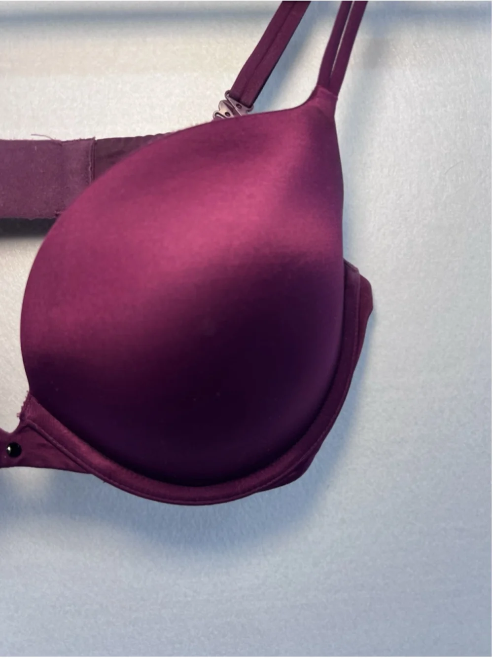 Victoria Secret Very Sexy Push Up Bra Women’s Size 34D Burgundy Maroon